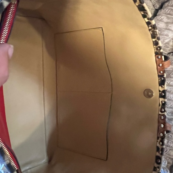 Valentino Leopard Canvas Tote - Picture 14 of 17